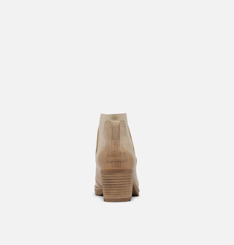 Sorel Dam Stövlar Brun - Cate™ Chelsea Mid - BVC-521734